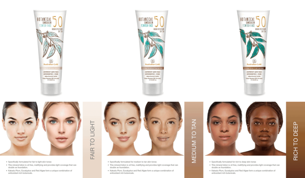 Different Types of Australian Gold Sunscreen